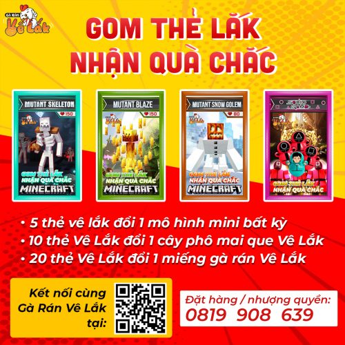 CÙNG VÊ LẮK "GOM THẺ LẮK - NHẬN QUÀ CHẮC" NGAY HÔM NAY